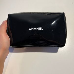 Chanel makeup bag